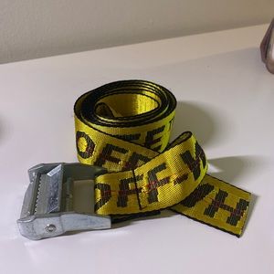 Off White Industrial Belt